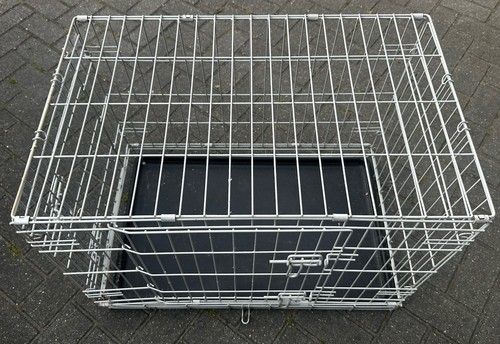 Double door foldable dog - double,
