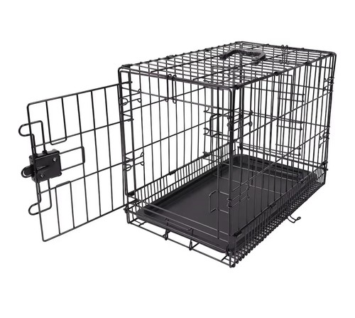Small metal foldable dog - metal,