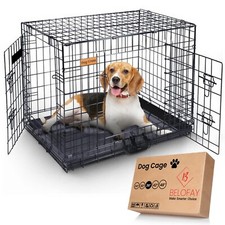 BELOFAY Dog Crate Cage - Heavy