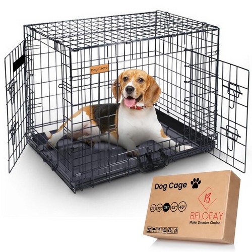 Belofay dog cage crate - dog, heavy
