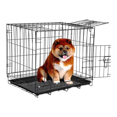 Dog cage with litter - dog,