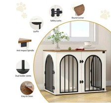 80 Cm Wooden Dog Crate Indoor