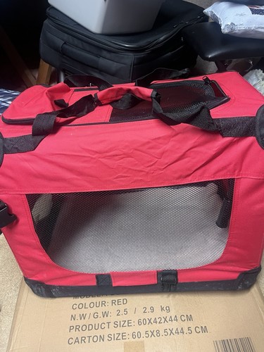 Collapsible travel dog crate - travel,