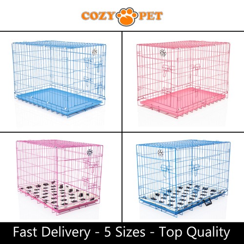 Dog cage blue - cage, cozy