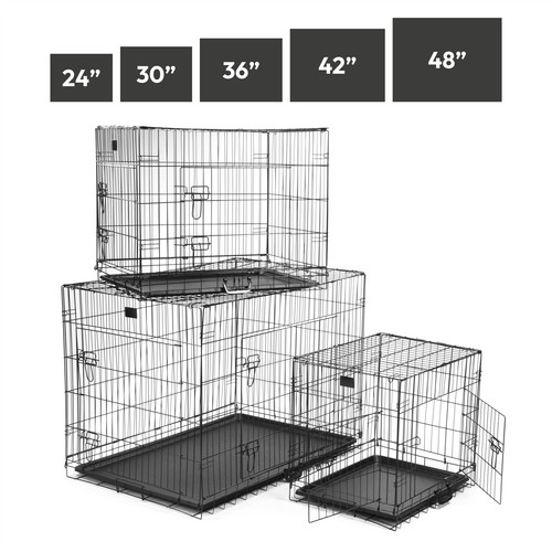 Dog cage foldable puppy crate - foldable,