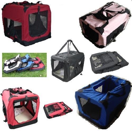 Fabric pet carrier - carrier, crate