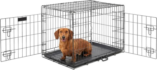 Folding dog crate for - 24",